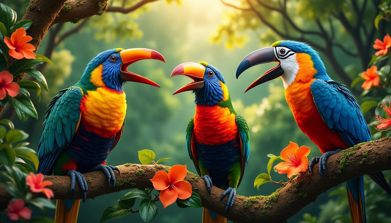 découvrez comment les vocalises des oiseaux exotiques sont exploitées pour mieux comprendre leur communication et leur comportement unique.