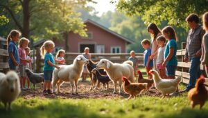 découvrez comment la présence et les interactions du public influencent le comportement des animaux dans les fermes pédagogiques, et l'impact sur leur bien-être.