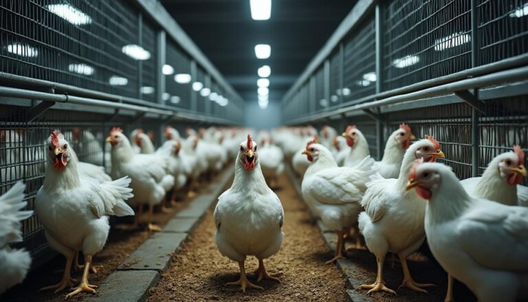 explorez comment le bruit influence la ponte des poules élevées en bâtiment et découvrez des solutions pour améliorer leur bien-être et leur productivité.