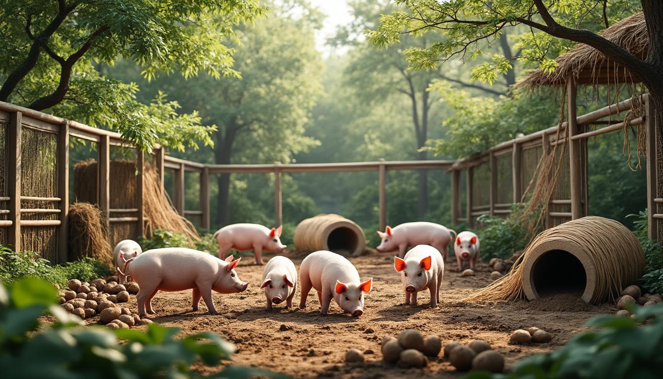 découvrez comment créer des parcours d’enrichissement adaptés et stimulants pour le bien-être des cochons vietnamiens, favorisant leur santé et leur bonheur au quotidien.