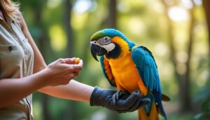 découvrez comment le renforcement positif peut améliorer l’apprentissage de votre perroquet, en favorisant un comportement agréable et une communication efficace.