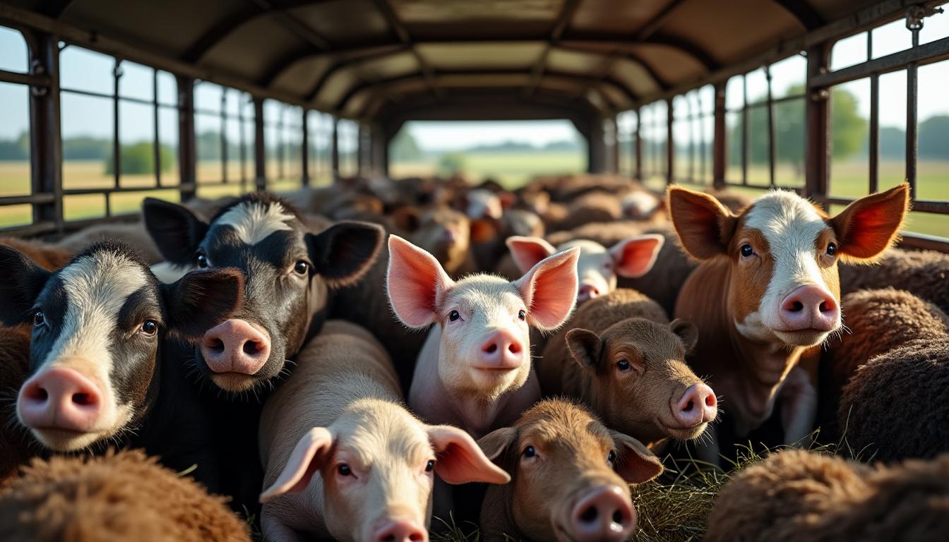 découvrez comment le transport influence le comportement des animaux de ferme et les meilleures pratiques pour assurer leur bien-être lors des déplacements.