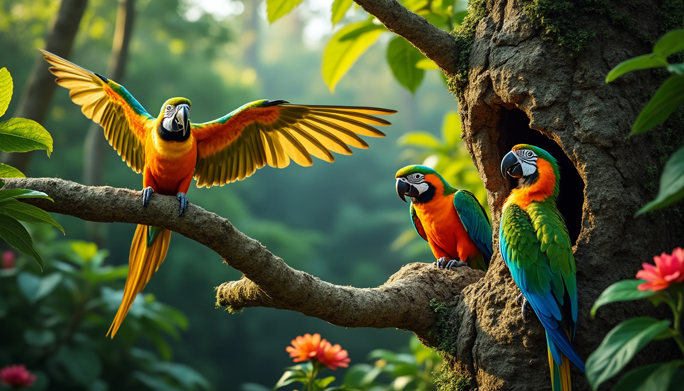 découvrez les comportements territoriaux fascinants des perroquets amazones, leur organisation sociale et les stratégies qu'ils utilisent pour protéger leur environnement.